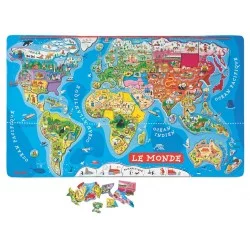 Puzzle Carte du Monde...