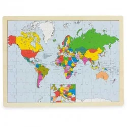 Puzzle du monde (96 pièces)