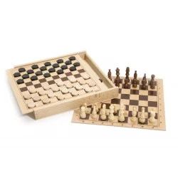 Coffret Jeu de Dame et...