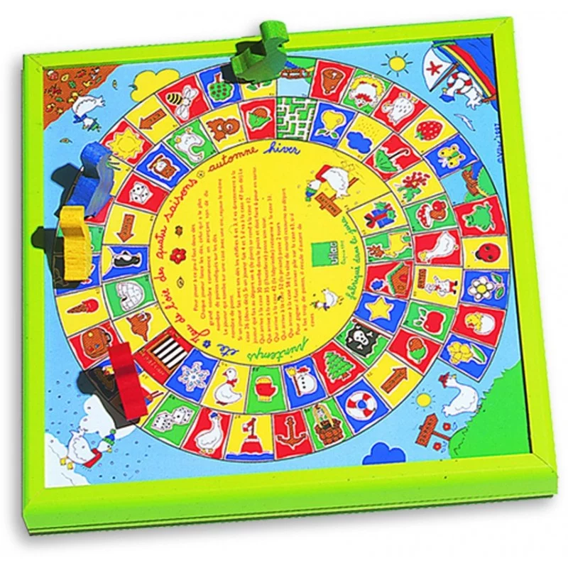 Jeu de Dada / Oie classique en coffret bois Fabrication française Jeu de Dada / Oie classique en coffret bois Fabrication française