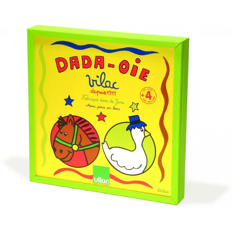 Jeu de Dada / Oie classique en coffret bois Fabrication française Jeu de Dada / Oie classique en coffret bois Fabrication française