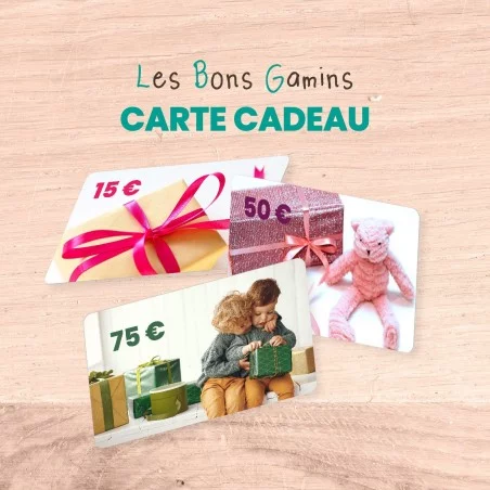 La Carte Cadeau Les Bons Gamins