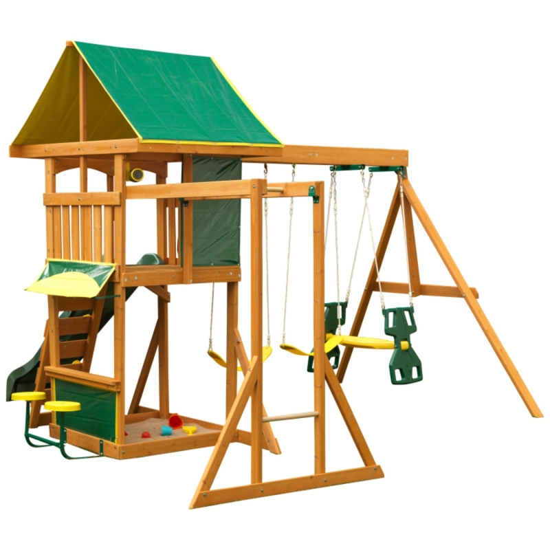 Aire de jeux en bois Balancoire Windale Aire de jeux en bois Balancoire Windale