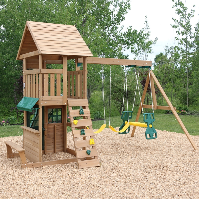 Aire de jeux en bois Balancoire Windale Aire de jeux en bois Balancoire Windale