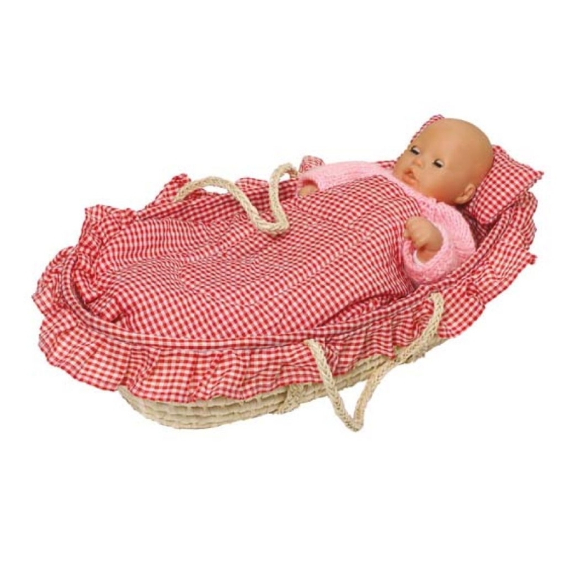 Couffin pour poupées avec draps