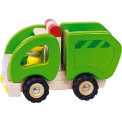 Camion-poubelle Jouet en bois