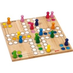 Jeu de ludo petits chevaux...