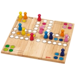 Jeu de ludo petits chevaux...