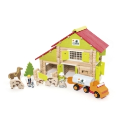 Chalet à comté en bois à...