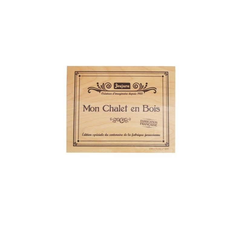 Mon chalet en Bois Coffret collector 100 ans 135 pièces
