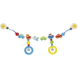 Hochet pour bébé en bois...