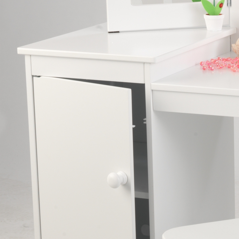 Coiffeuse pour enfant avec tabouret de Luxe Coiffeuse pour enfant avec tabouret de Luxe