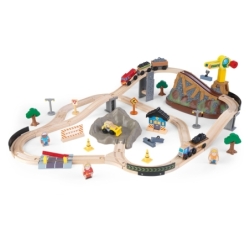 Circuit de train en bois 61...
