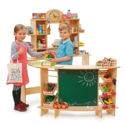Marchande en Bois Premium XL
