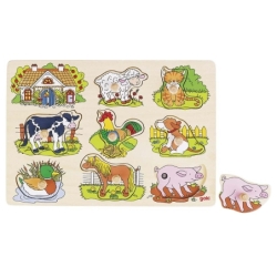 Puzzle en bois Les cris des...