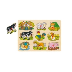 Puzzle en bois Les cris des...