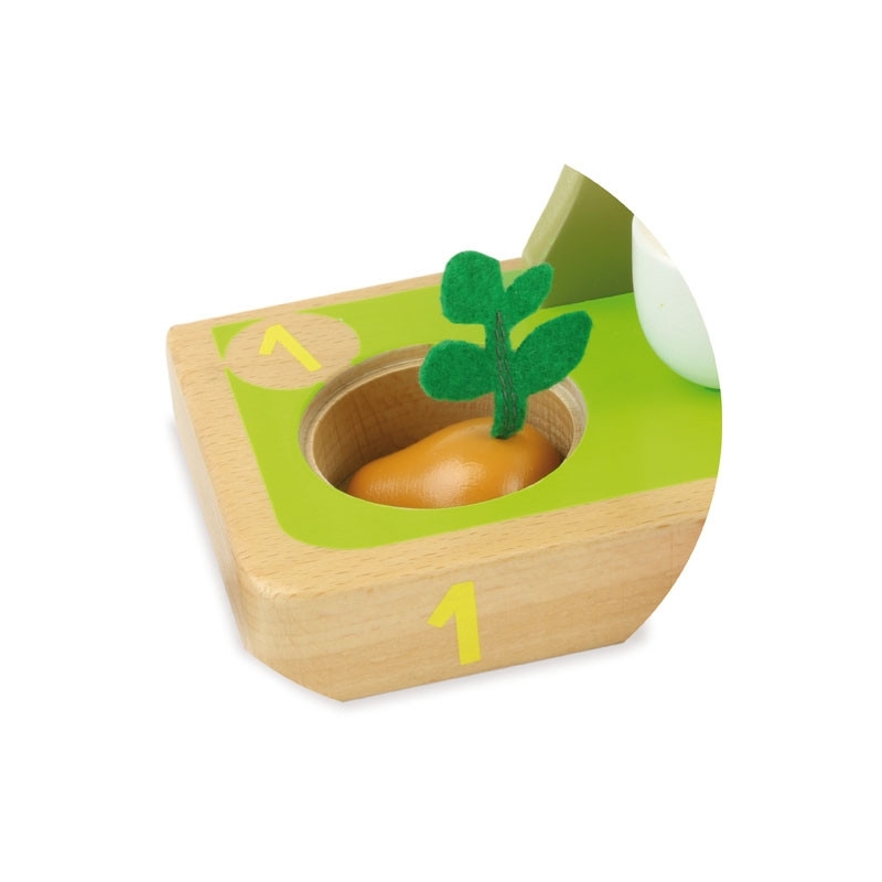 J'apprends à compter les légumes