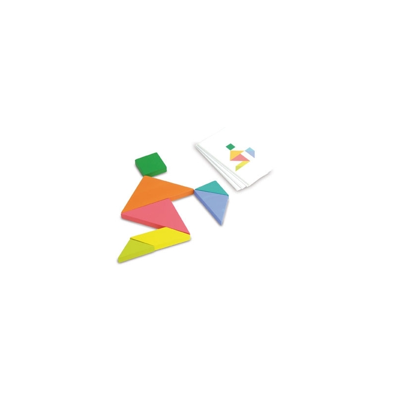 Tangram en bois pour enfant Battle Tangram en bois pour enfant Battle