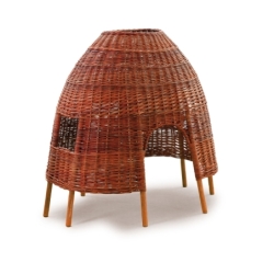 Cabane la hutte de saule