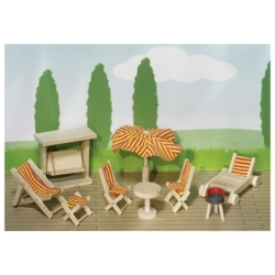 Meubles en bois pour le jardin