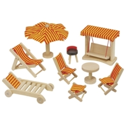 Meubles en bois pour le jardin