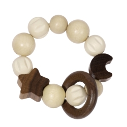 Hochet élastique lune et...