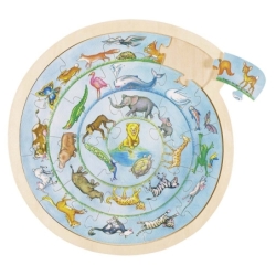 Puzzle en bois La ronde des...