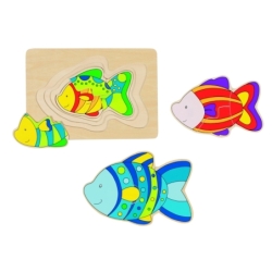 Puzzle en bois Poisson