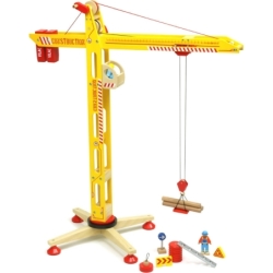 Grande grue en bois pour...