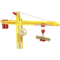 Grande grue en bois pour...