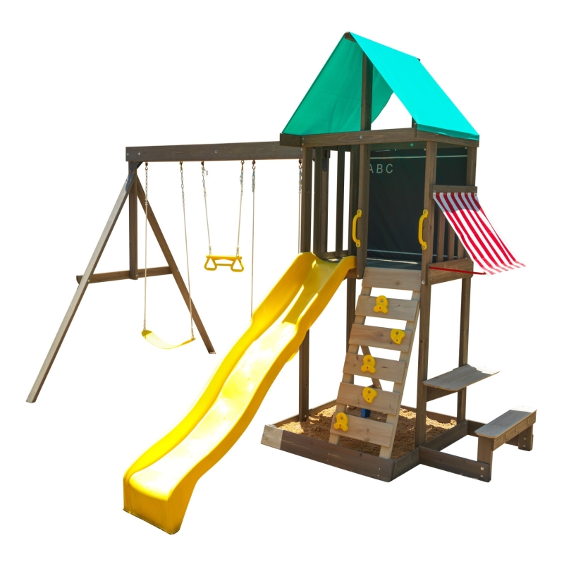 Aire de jeux en bois Balançoire Newport Aire de jeux en bois Balançoire Newport