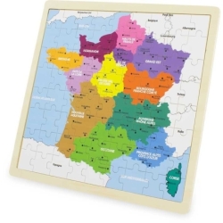 Puzzle Carte de France (72...