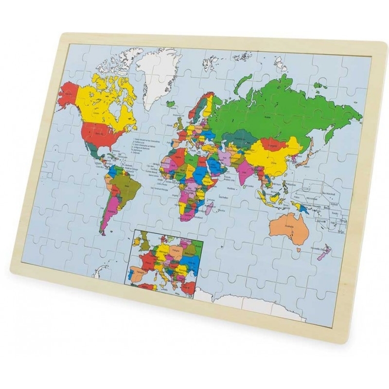 Puzzle du monde (96 pièces)