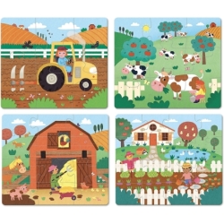 4 puzzles évolutifs Dès 2...