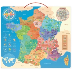Carte de France magnétique...