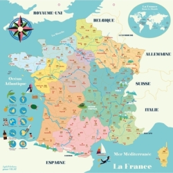 Carte de France pour Enfant...