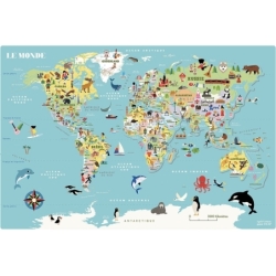 Carte du Monde magnétique...