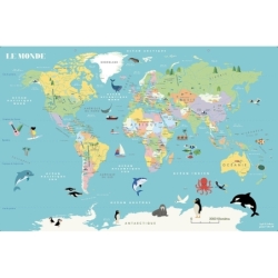 Carte du Monde magnétique...