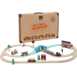 Circuit de train en bois...