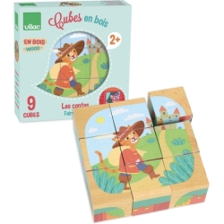 Cubes en bois Dès 2 ans Les...