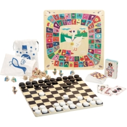 GRAND COFFRET 5 jeux Oie...