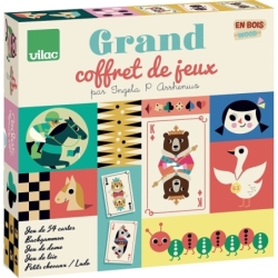 GRAND COFFRET 5 jeux Oie...
