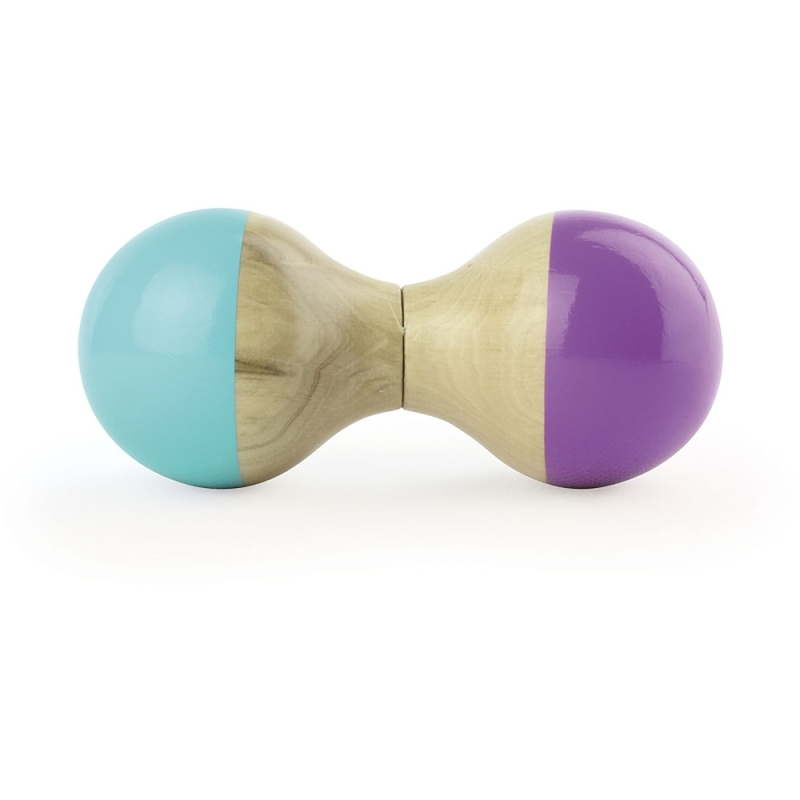 Hochet pour bébé Dès 12 mois Turquoise et violet Hochet pour bébé Dès 12 mois Turquoise et violet