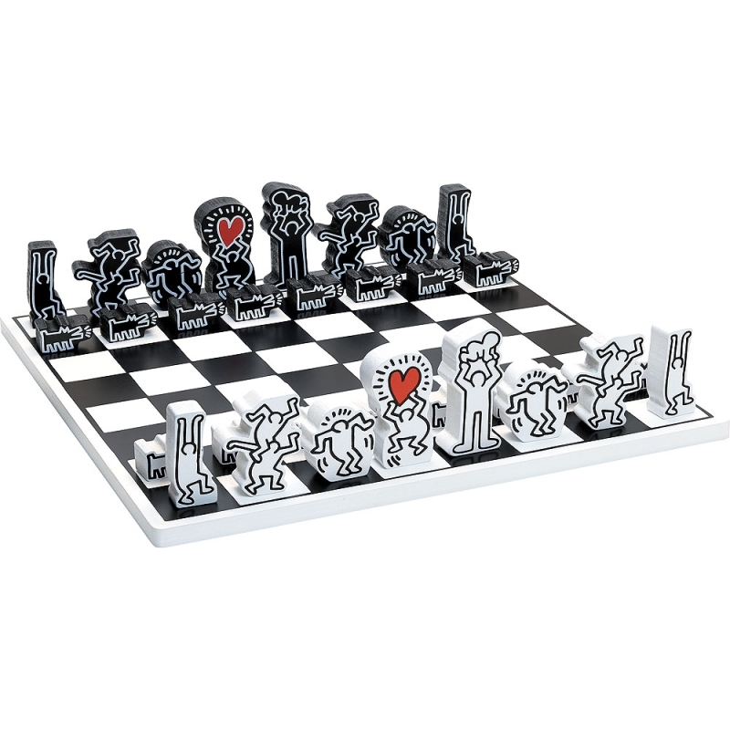 Jeu d'échecs Keith Haring