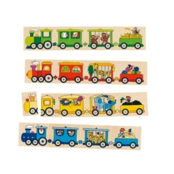 Jeu de mémo 4 locomotives