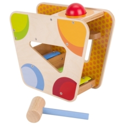 Jeu de maillet en bois...
