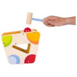 Jeu de maillet en bois...