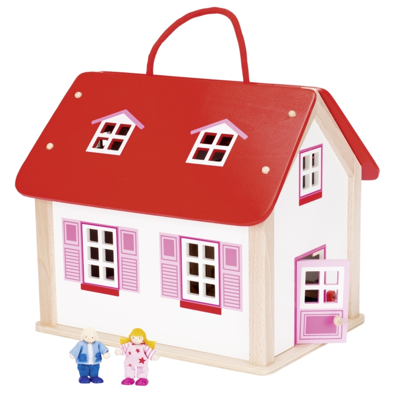 Valise Maison de Poupées avec accessoires