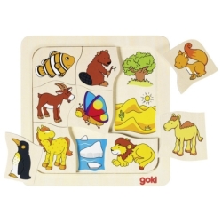 Puzzle en bois Où est-ce...