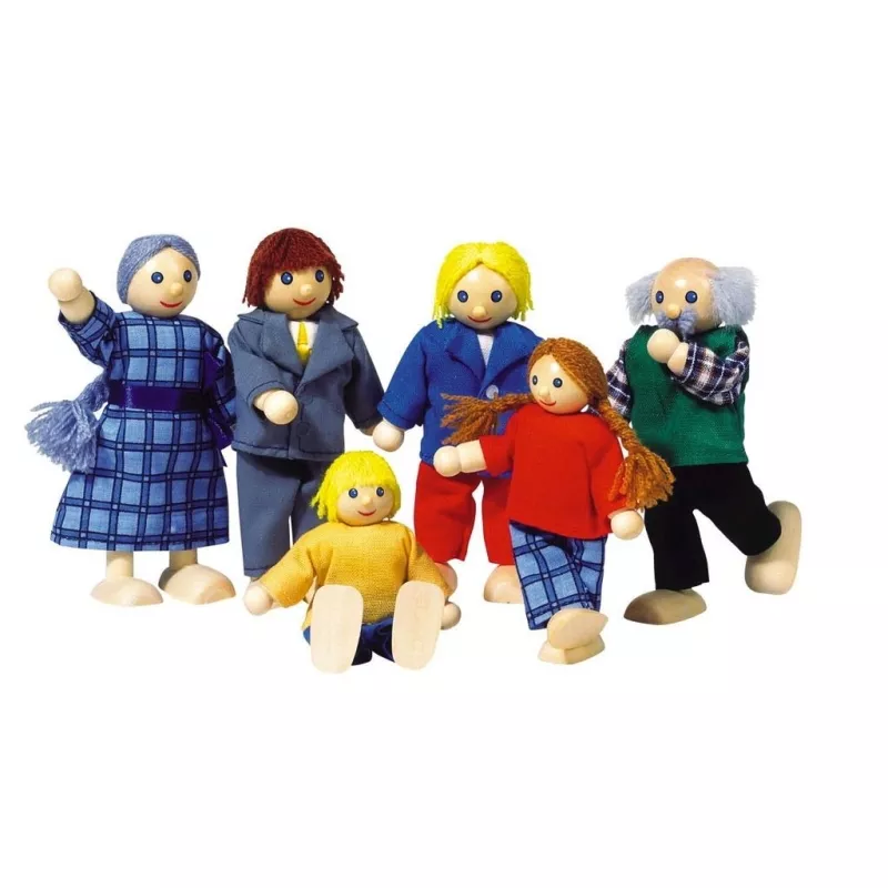 Famille de la ville Poupées articulées